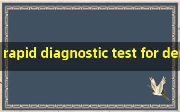 rapid diagnostic test for dengue suppliers
